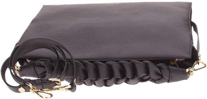 Coccinelle Boheme Grana Double Handtasche Leder 32.5 cm Noir / Brule, Noir / Brule