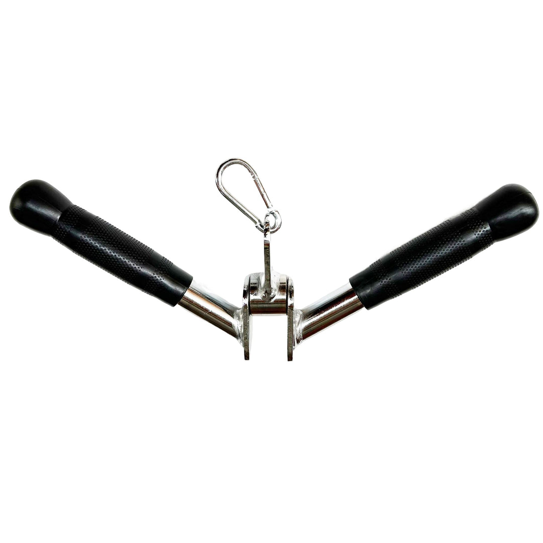 qibylift Latzugstange, Kraftstation Latzug Griff, LAT Pull Down Bar Krafttraining Griffe für Kabelzu