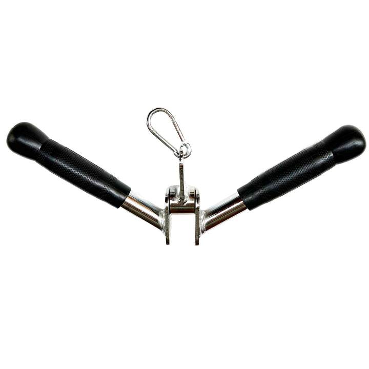 qibylift Latzugstange, Kraftstation Latzug Griff, LAT Pull Down Bar Krafttraining Griffe für Kabelzu