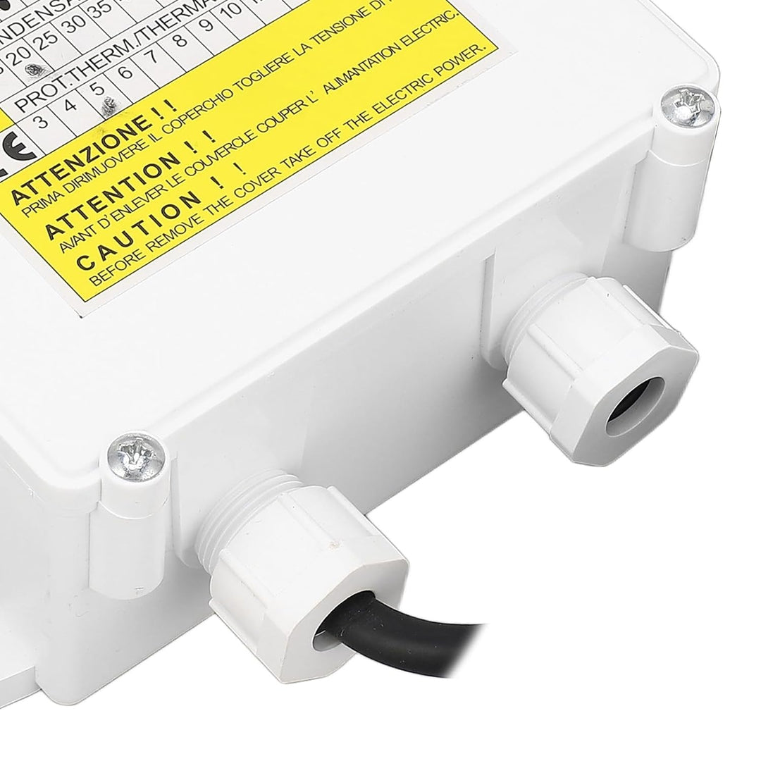 Pumpenschalter-Controller, 370 W 0,5 PS Brunnenpumpen-Steuerkasten ABS-Gehäuse Tauchpumpenzubehör fü