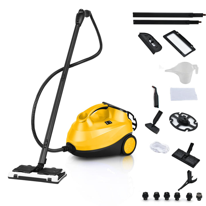 SOARS Handdampfreiniger 2000 W, Dampfdruck: 4 bar, max. 108 °C, Aufwärmzeit: 5 – 6 Minuten, Wasserta