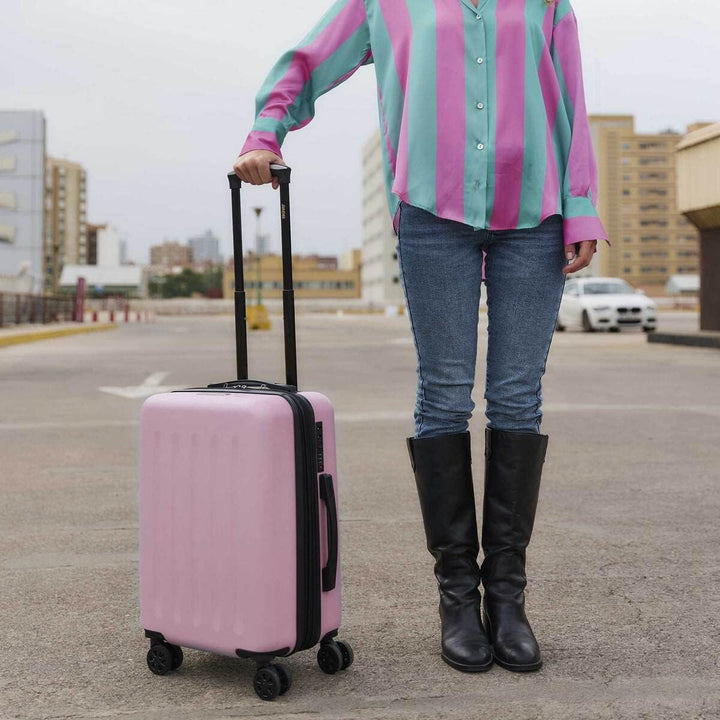 SKPAT - Leicht Koffer Set ABS Reisekoffer Set für Flugreisen - Dauerhaft Hartschalenkoffer Set - Kof