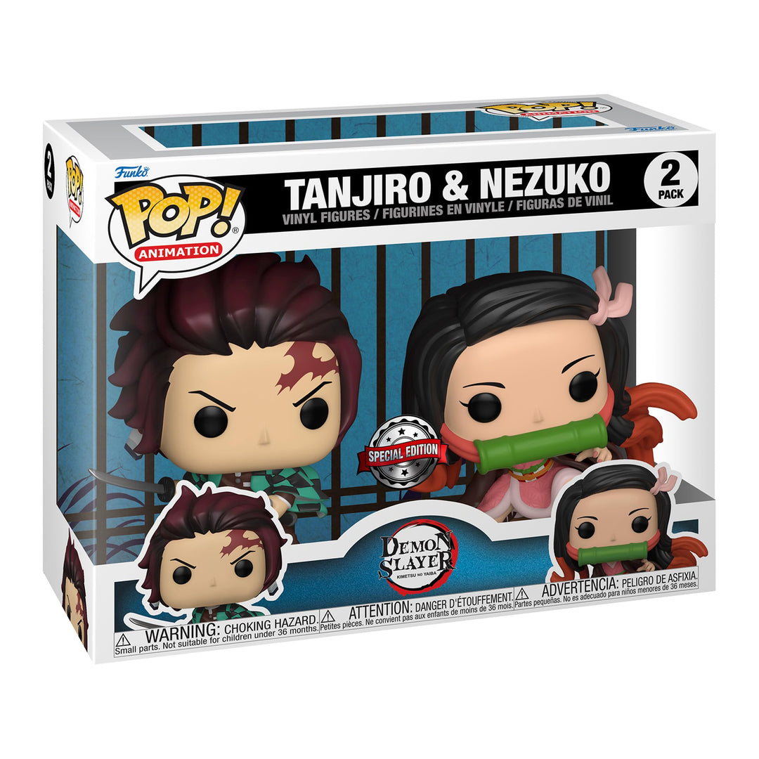 POP! Animation: Kimetsy No Yaiba (Demon Slayer) Special Editon 2 Pack