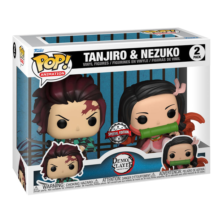 POP! Animation: Kimetsy No Yaiba (Demon Slayer) Special Editon 2 Pack
