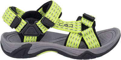 CMP Jungen Unisex Kinder Kids Hamal Hiking Sandal Sportsandale 28 EU Limegreen, 28 EU Limegreen