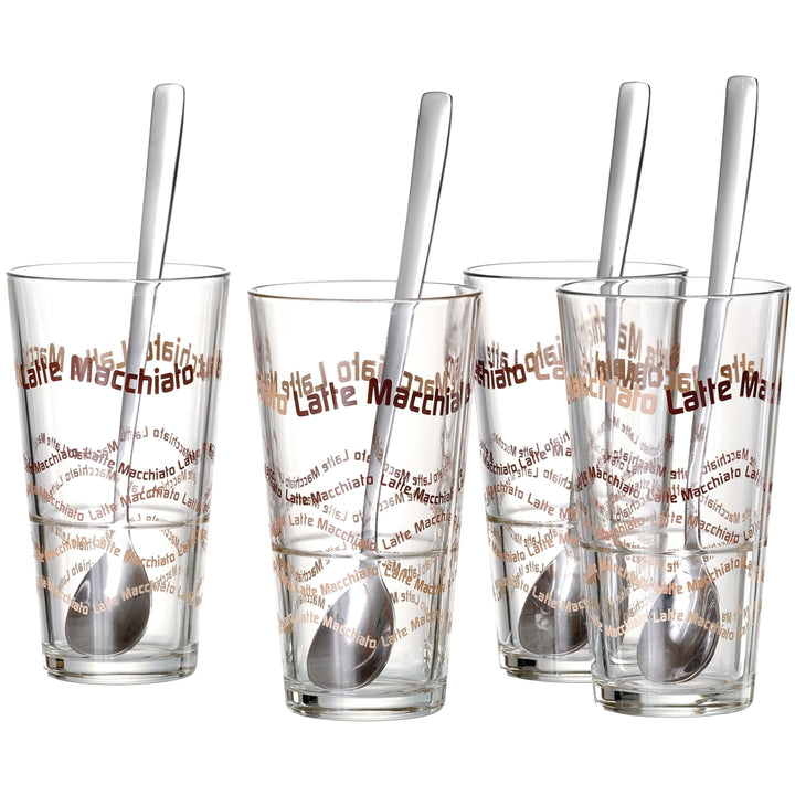 Ritzenhoff & Breker Latte Macchiato Gläser-Set, 4 Stück, Gläser-Set