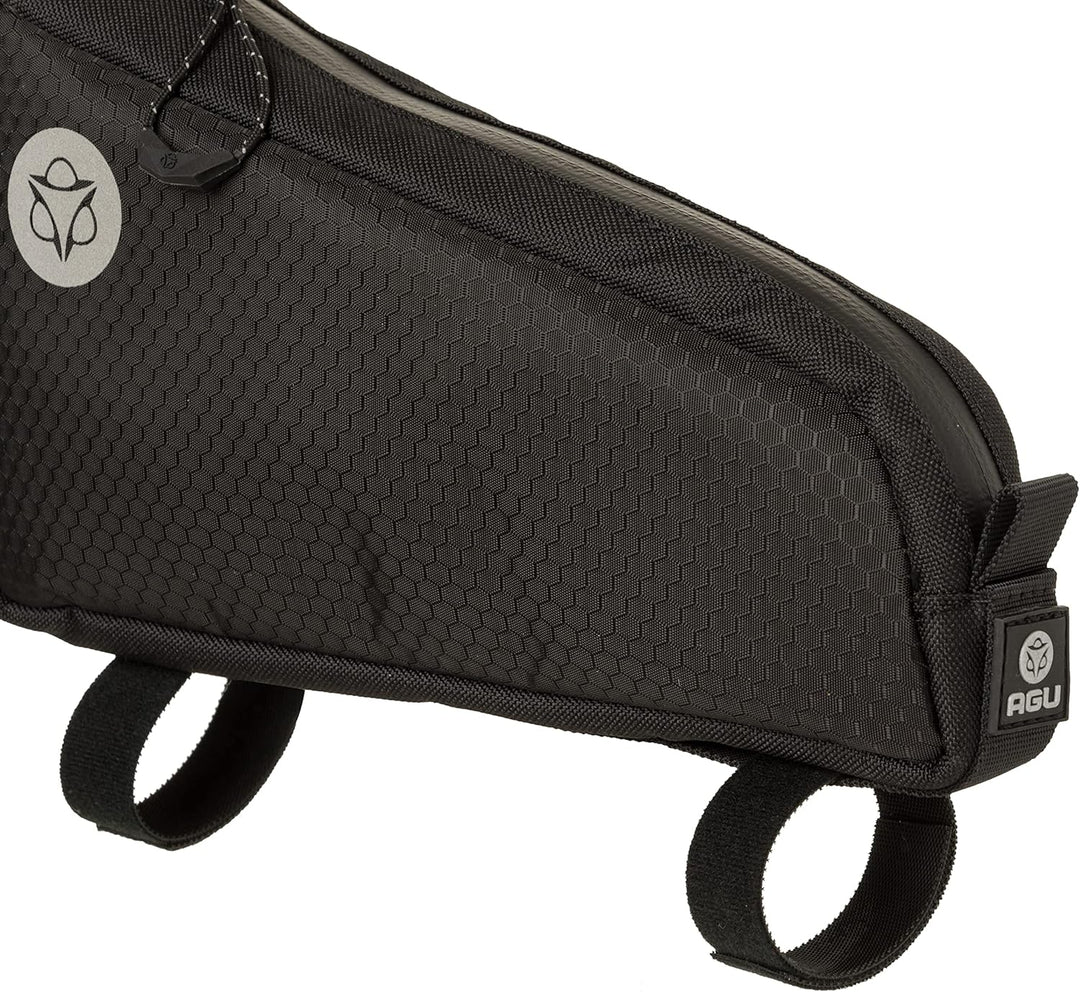 AGU Top-Tube Fahrrad Rahmentasche, 0,7L Rahmentasche Fahrrad Wasserabweisend, Reflektierend, Einfach