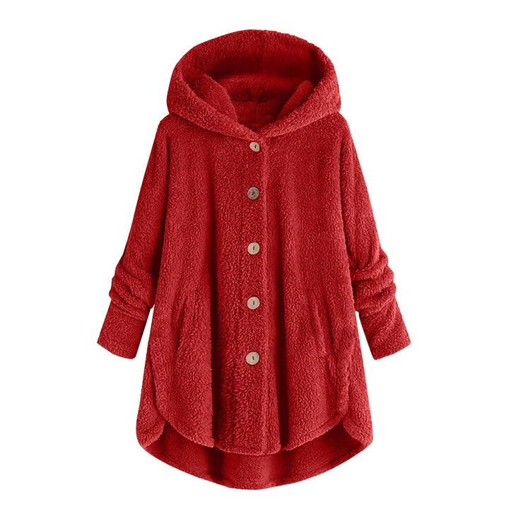 Ansenesna Teddyjacke Damen Mit Kapuze Flauschig Winterjacke Damen Warm Gefüttert Teddyfleece Winterm