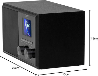 CAMRY CR 1180 DAB Internetradio Digitalradio Über 20.000 Sender Weltweit Wi-Fi Verbindung AUX Wetter