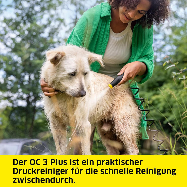 Kärcher Druckreiniger OC 3 Plus Pet Box, Niederdruck, Fördermenge: 2 l/h, Gewicht: 2,3 kg, 7 l-Tank,