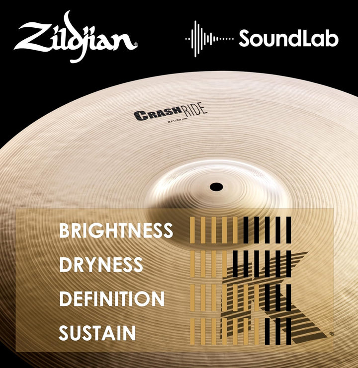 Zildjian K Zildjian Series - 21" Crash Ride Cymbal 21 Zoll, 21 Zoll
