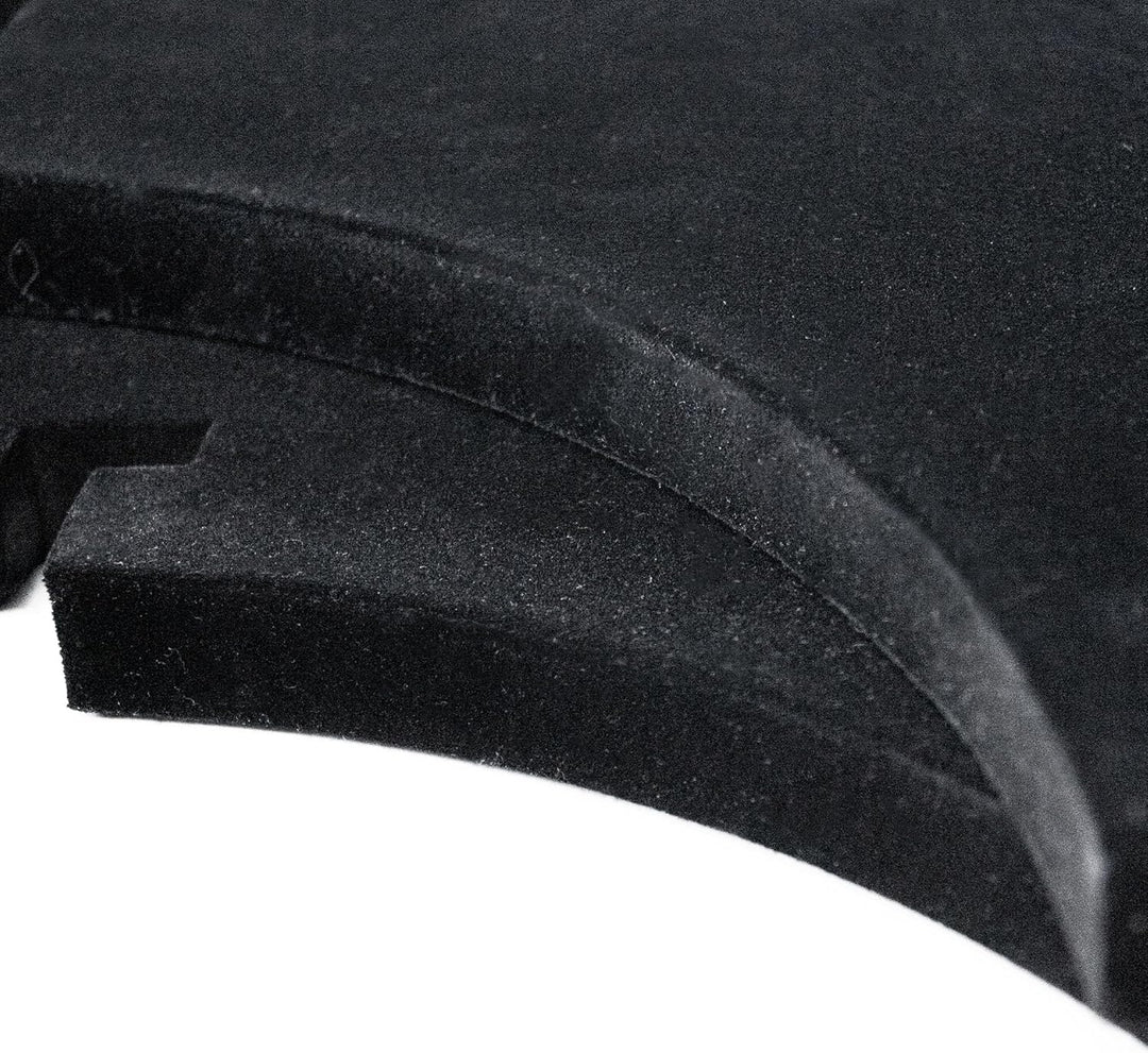 Karella Surround Quadro, 4-teilig Eva, Dartboard Catchring, Auffangring für alle Dartscheiben, schwa