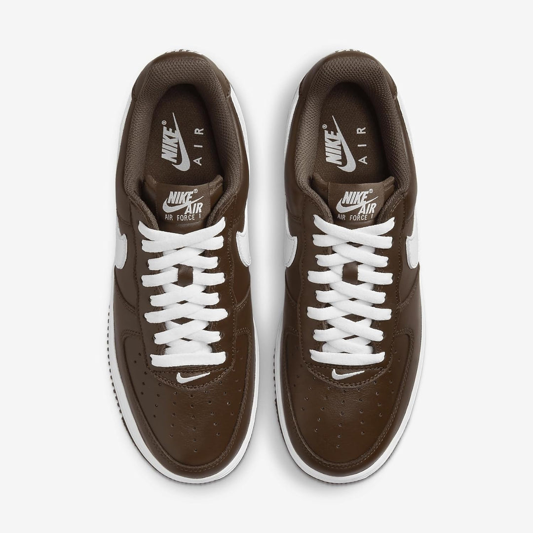 Nike Herren Air Force 1 Sneaker 35.5 EU Cacao Wow Coconut Milk Vintage Green Sail, 35.5 EU Cacao Wow
