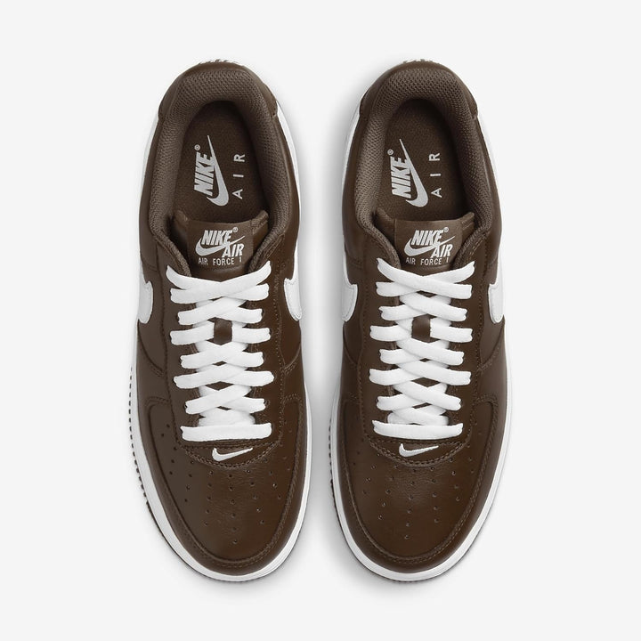Nike Herren Air Force 1 Sneaker 35.5 EU Cacao Wow Coconut Milk Vintage Green Sail, 35.5 EU Cacao Wow