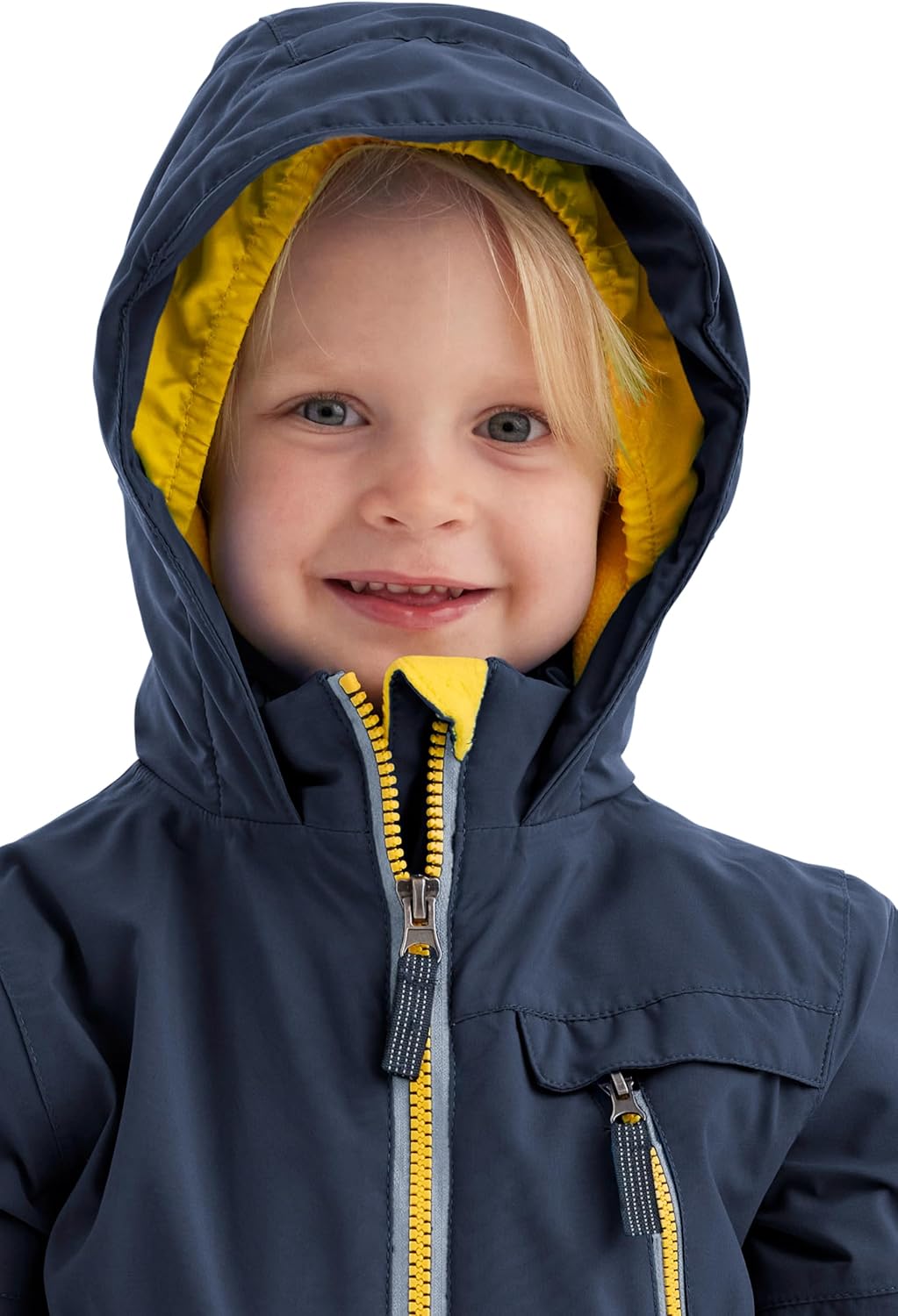 Killtec Unisex Fisw 31 Mns Onpc Skioverall/Schneeanzug mit Kapuze, wasserdicht 122-128 dunkelblau, 1