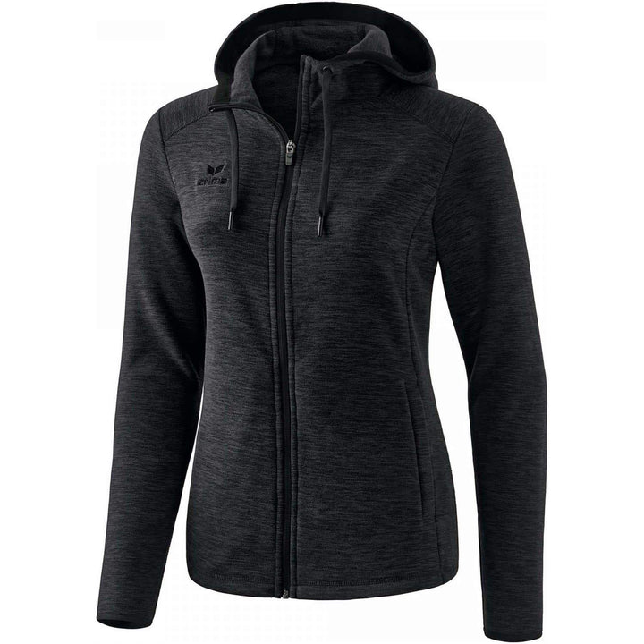 Erima Damen Basic Stepp-/Strickjacke mit Kapuze 38, 38