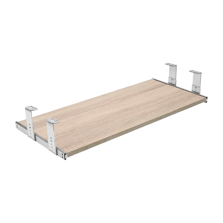 FIX&EASY Tastaturauszug Up&Down-XL Tastaturablage 800X400mm sonoma eiche Dekor Auszugschienen m. Ein