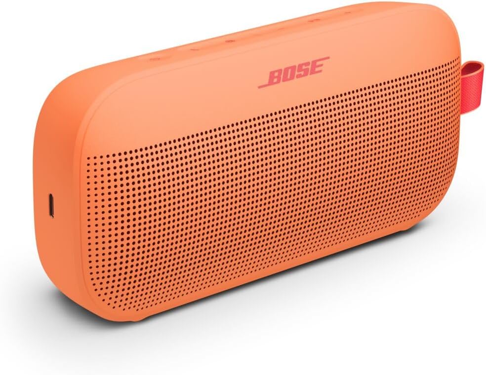 Bose SoundLink Flex Tragbarer Bluetooth Lautsprecher (2. Gen.), Tragbarer Outdoor Lautsprecher, wass