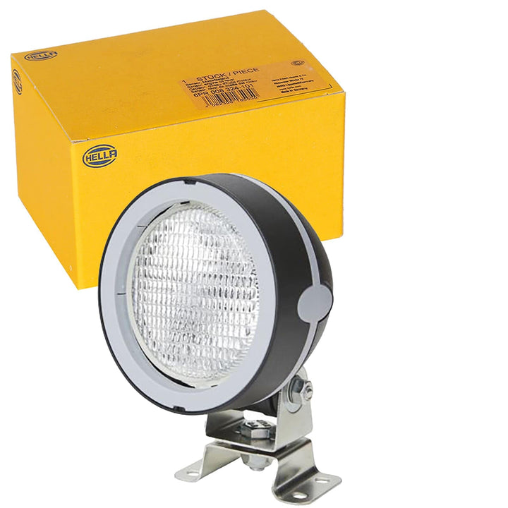 HELLA - Halogen-Arbeitsscheinwerfer - Mega Beam - 12/24V - Anbau/geschraubt - stehend/schwenkbarer M