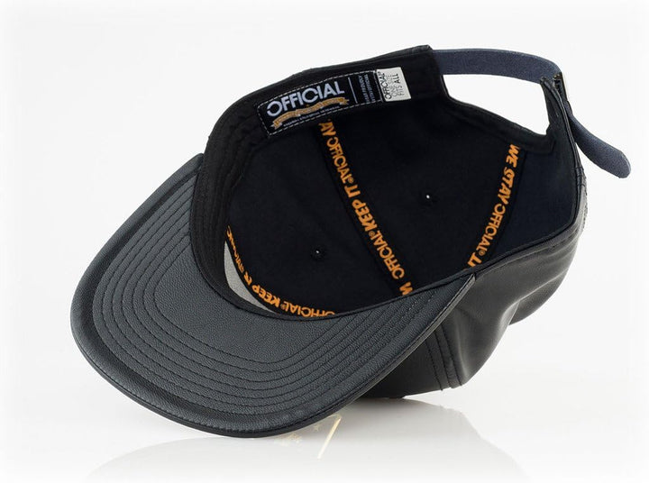 Official Cap Cali Metal Strapback - Black