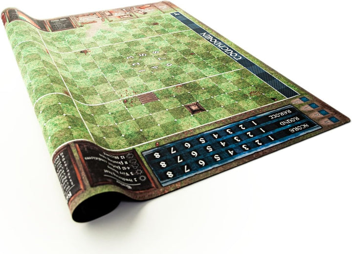 Gummimatte für Blood Bowl / Blood Bowl 7s - Spielfeld 35.5"x27.5" / 90x70 cm