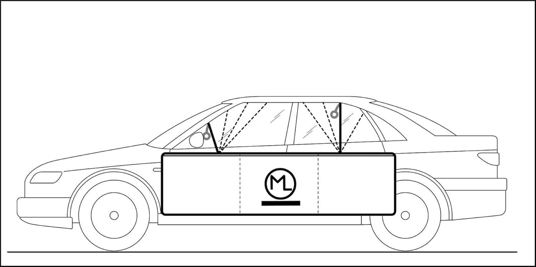 ML INNOVATIONES A-1 Türschutz ohne Magneten, Ohne Magnete