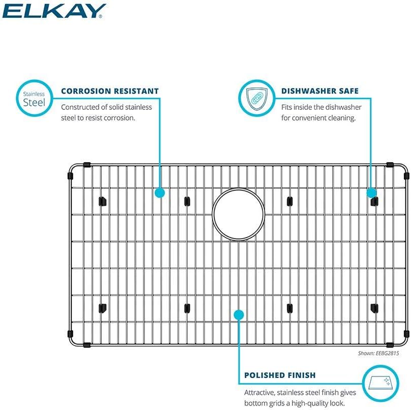 Elkay LKOBG2915SS Unteres Gitter, Edelstahl, Edelstahl