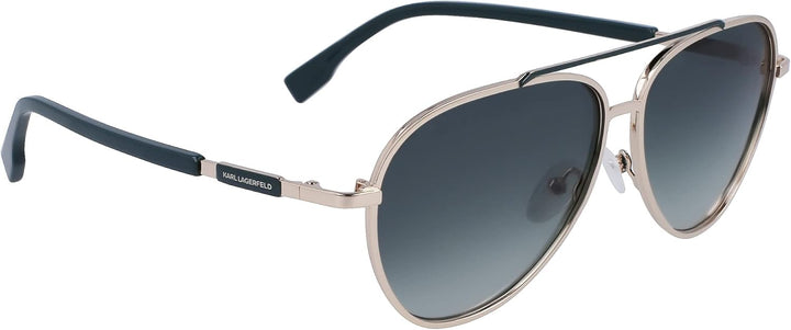KARL LAGERFELD Herren Sunglasses Einheitsgrösse Gold Shiny, Einheitsgrösse Gold Shiny