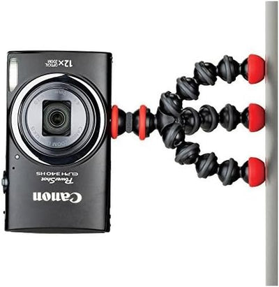 JOBY JB01504-BWW GorillaPod Magnetic Mini Stativ (mit Magnetfüssen für Point-&-Shoot, Kleine Kameras