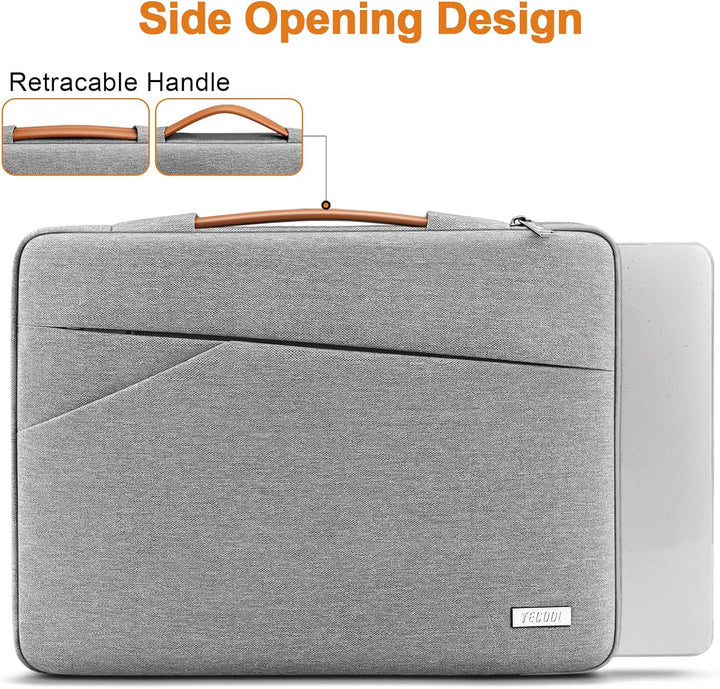 TECOOL 14 Zoll Laptop Tasche Hülle Laptoptasche für 14 Zoll Lenovo HP Dell Acer Asus Notebook Chrome