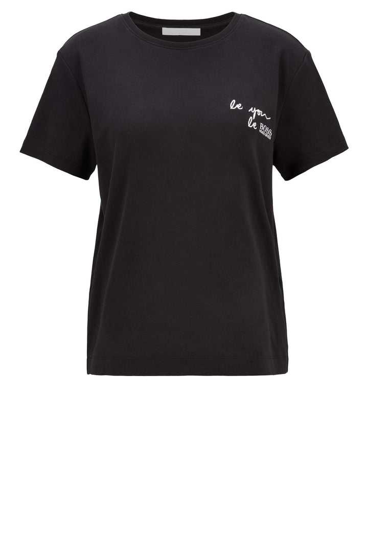 BOSS Damen C_Eyou 10217381 01 T-Shirt, Black1, S