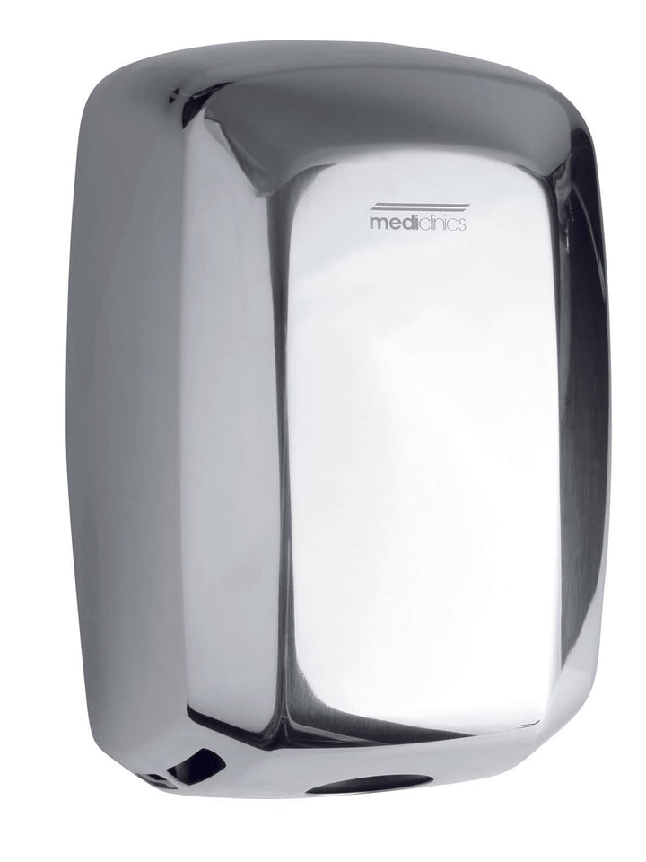 MEDICLINICS M09AC-FIL MACHFLOW Automatischer Handtrockner mit Chrom-Finish mit Hepa-Filter