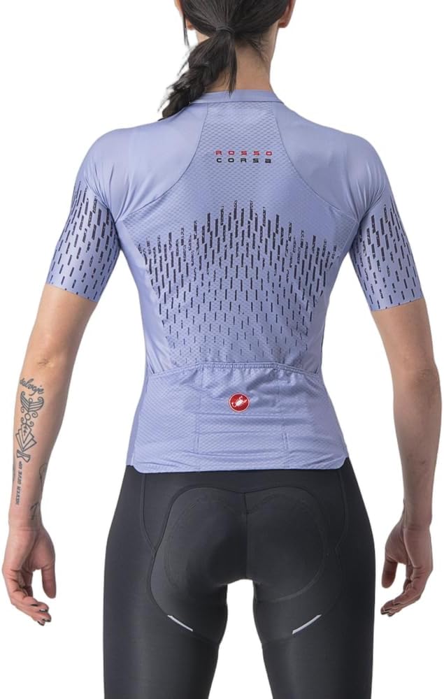 CASTELLI Damen Aero Pro W Jersey T-Shirt M Violettes Nebel, M Violettes Nebel