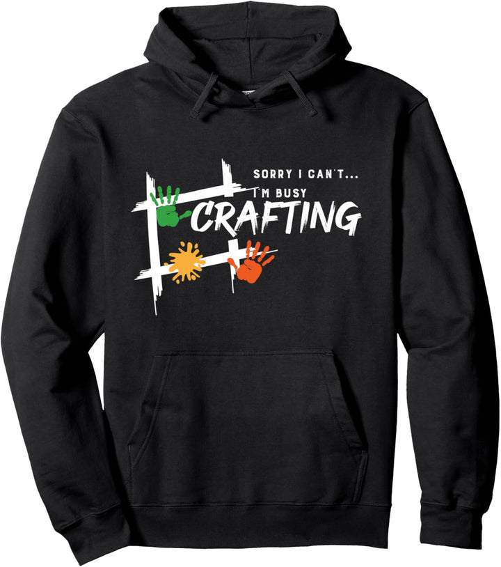 Hobbybastler Künstler Designer Basteln Pullover Hoodie