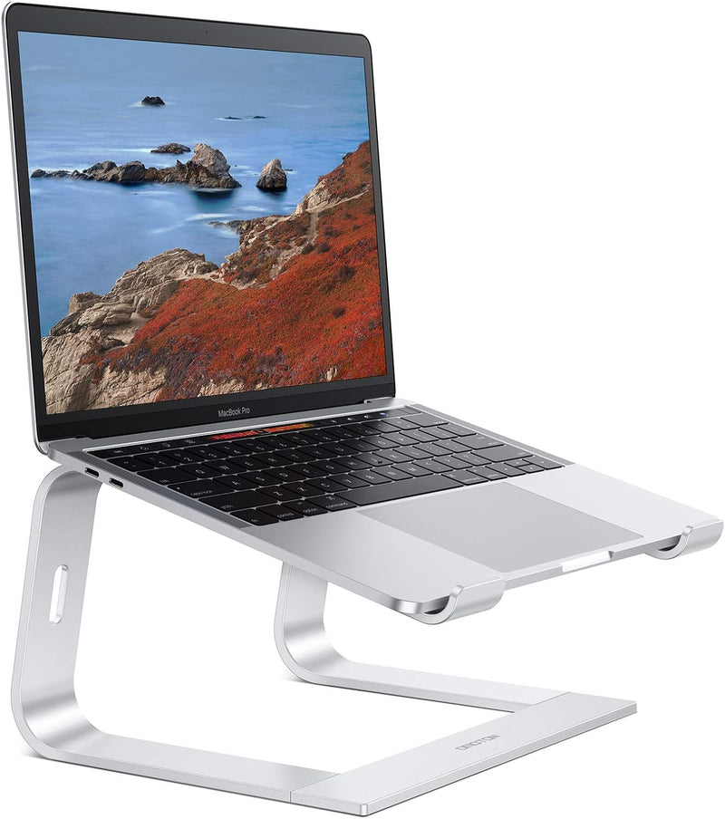 OMOTON Laptop Ständer, Notebook Ständer mit Belüftung, Universal PC Riser Ergonomisch Laptop Halteru