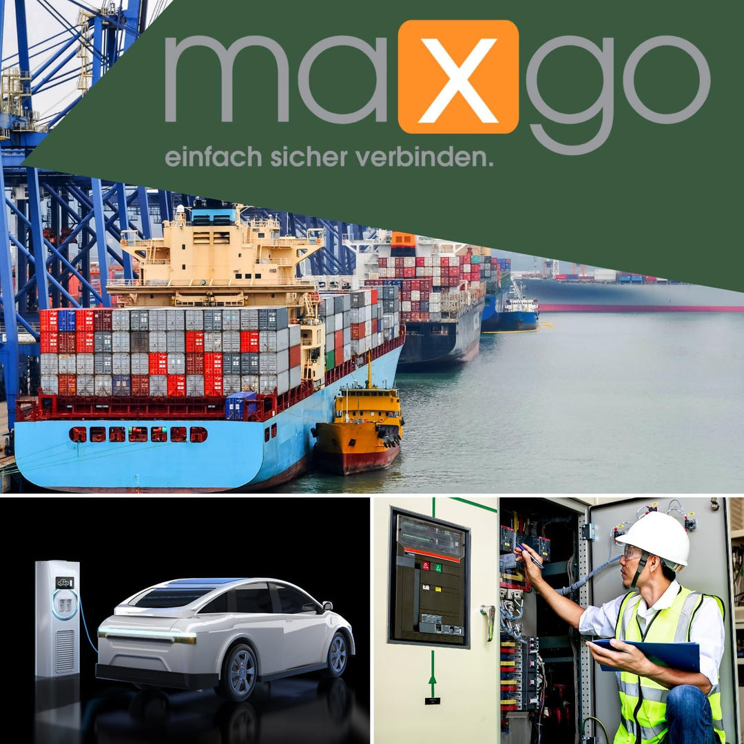 netbote24 CEE Mennekes Verlängerungskabel 32A 400V mit Phasenwender Gummileitung H07RN-F 5x4 5g4 IP4