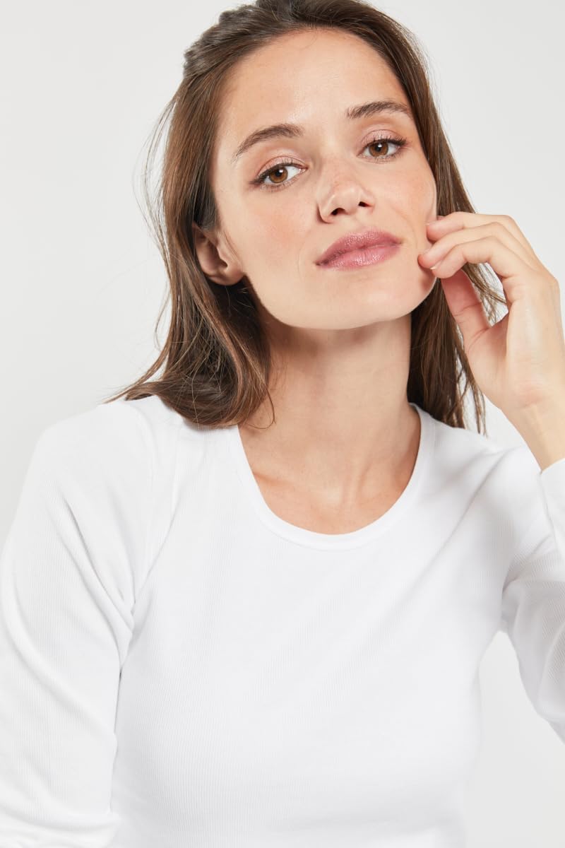 Armor Lux Damen Annaïg Pullover, weiss, 36