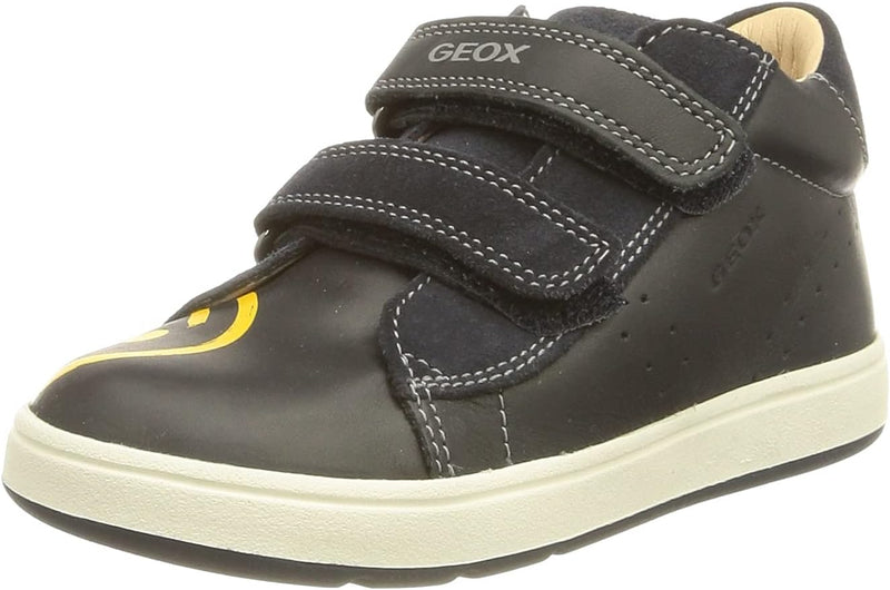 Geox Baby-Jungen B Biglia Boy D Erste Schritte 19 EU Dk Navy Dk Yellow, 19 EU Dk Navy Dk Yellow