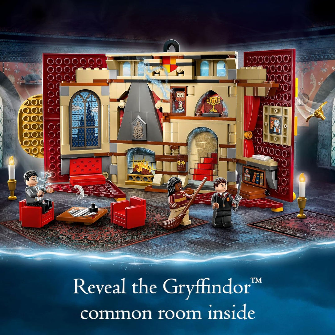 LEGO Harry Potter Gryffindor Haus Banner Set 76409, Hogwarts Castle Gemeinschaftszimmer Spielzeug od