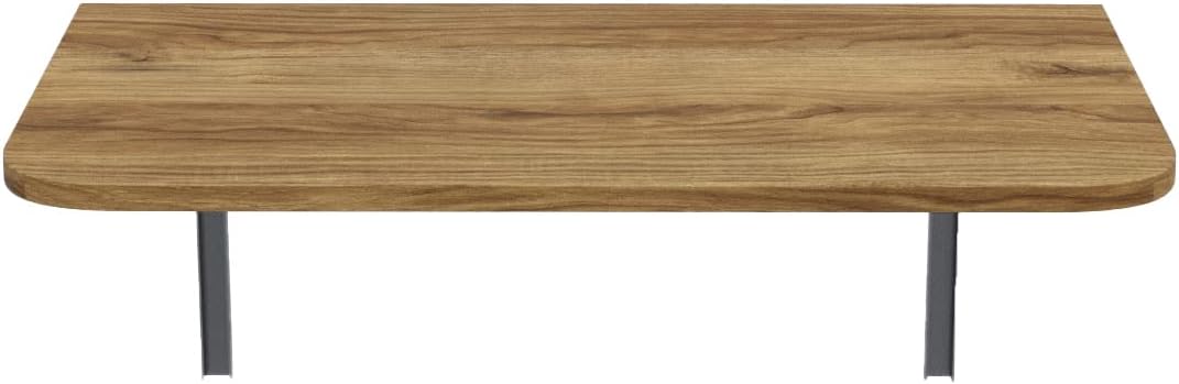 AKKE Klapptisch Wandklapptisch Esstisch - Klappbar Faltbar Platzsparend - Abgerundete Ecken - 80cm x