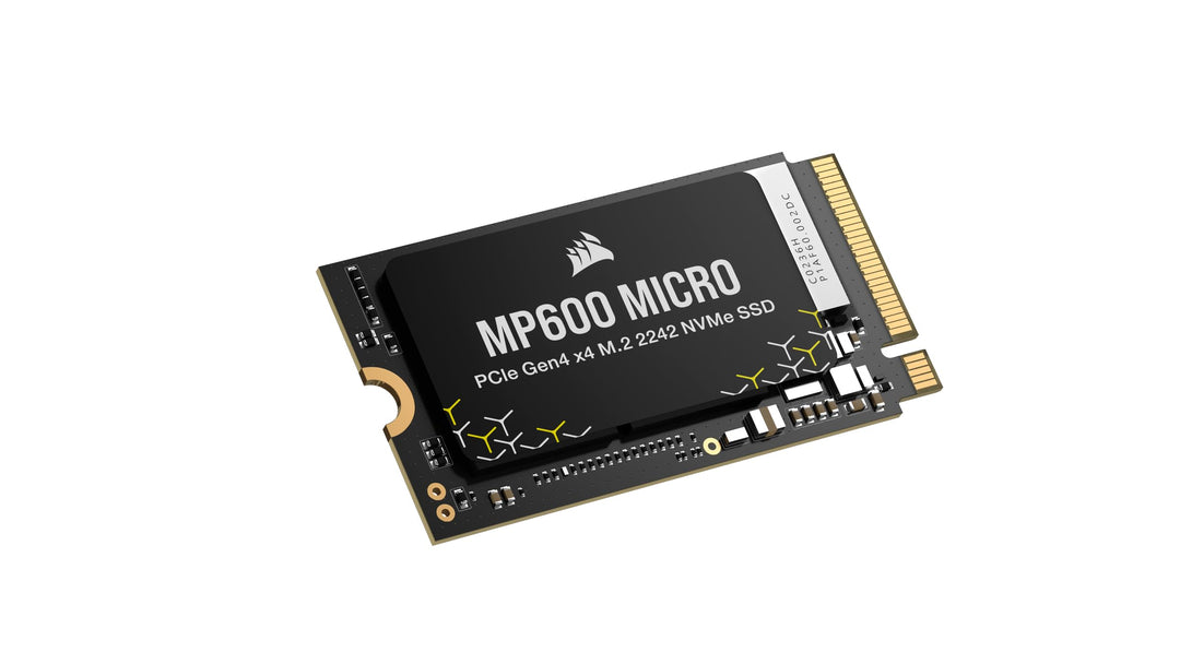 Corsair MP600 Micro 1TB M.2 NVMe PCIe x4 Gen4 2 SSD – M.2 2242 – Bis zu 5.100MB/sec Sequential Read