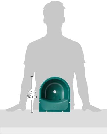 Kerbl Schwimmer-Tränkebecken S522 (inkl. Ablaufstopfen, Fassungsvermögen 3l, Wasseranschluss G 1/2“)