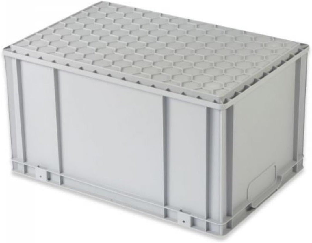 Mega Deal | 10x Proregal Eurobox NextGen Insight | Seite offen | HxBxT 32x40x60 cm | Grau HxBxT 32x4