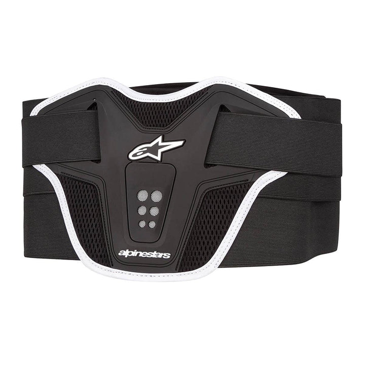 Alpinestars Saturn Herren Nierengürtel Offroad Body Armor, Schwarz/Weiss Einheitsgrösse Black White,