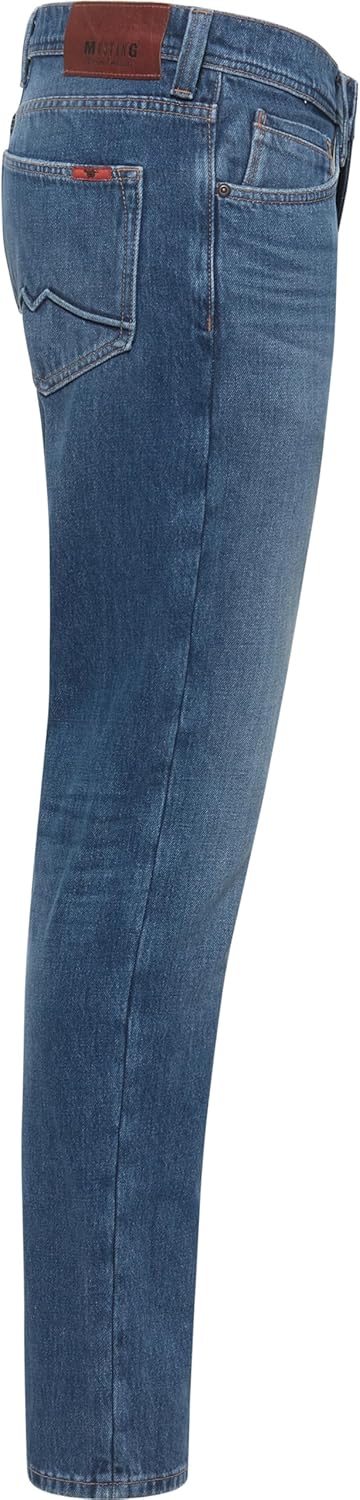 MUSTANG Herren Oregon Tapered Jeans 38W / 34L Mittelblau 5000-683, 38W / 34L Mittelblau 5000-683