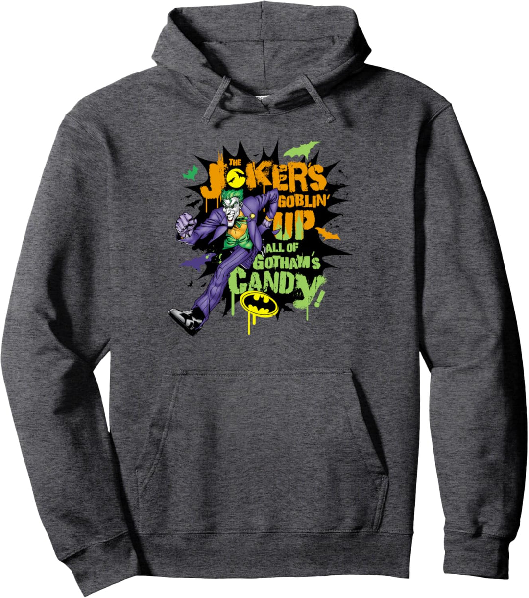 Batman the Joker Goblin Candy Pullover Hoodie