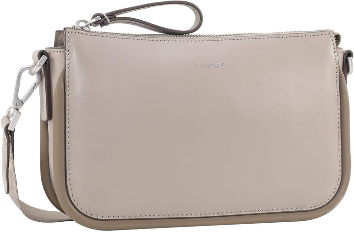 Bogner brig selenay shoulderbag shz 23,50x13,50x5,00 cm Farbe: Nude / Material: Polyester, Rindslede