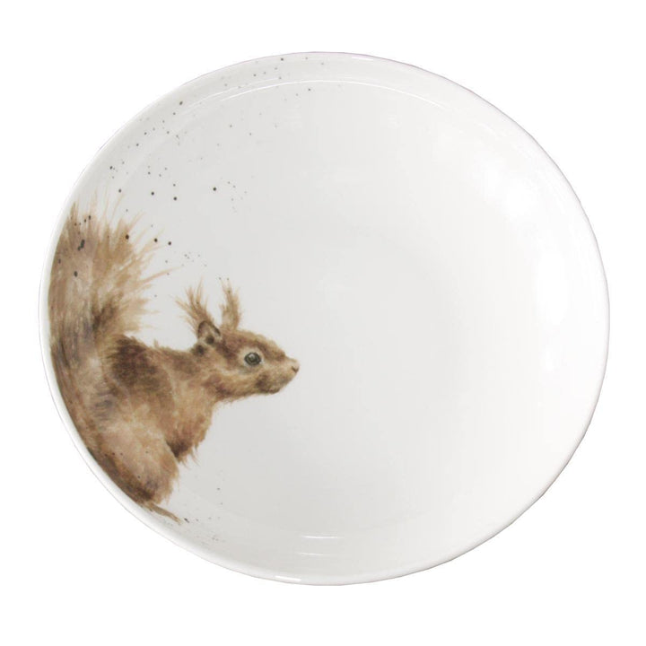 Wrendale Designs Porzellan Pasta- &amp; Suppenteller Eichhörnchen ca 22cmD Royal Worcester tiefer Suppen