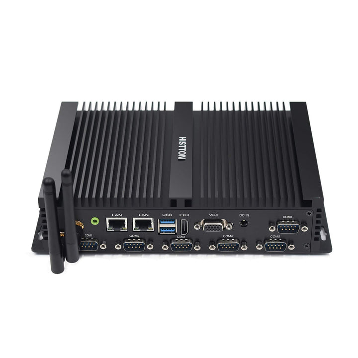 HISTTON Mini PC Mini Desktop PC Core i5-4200U, 8GB RAM 128GB SSD, Dual LAN, BT4.0, Industrieller Min
