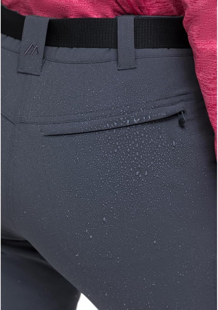 Maier Sports Rechberg Therm, Warme Damen Wanderhose, Wasserabweisende Outdoorhose für Trekking und H